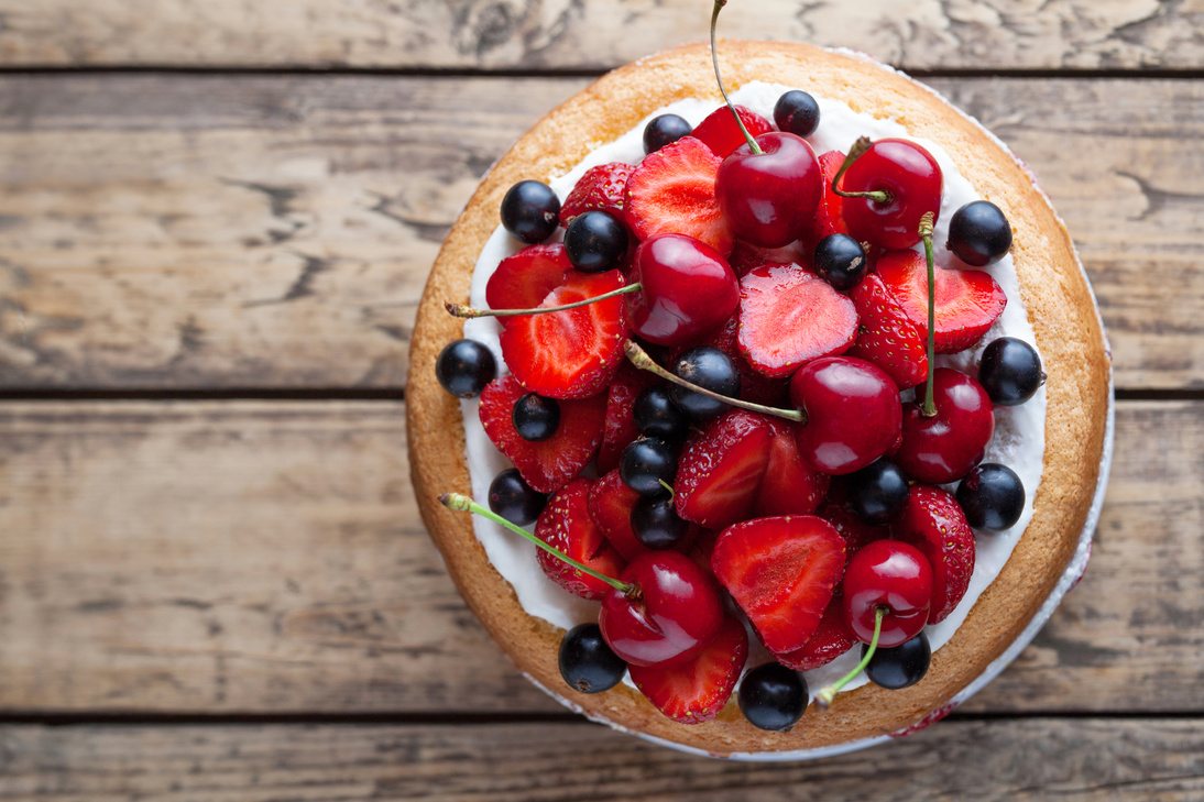 Fresh fruit tart